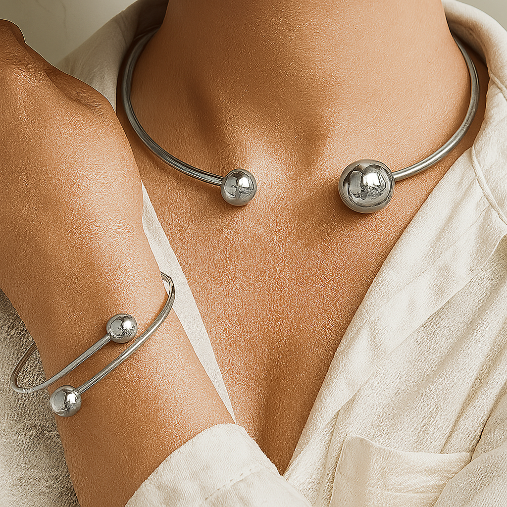 Glow | Conjunto de Pulseiras em Ouro